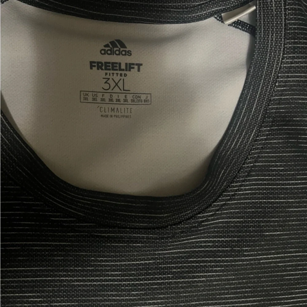 Adidas Men's Black Performance Shirt - Picture 3 of 3